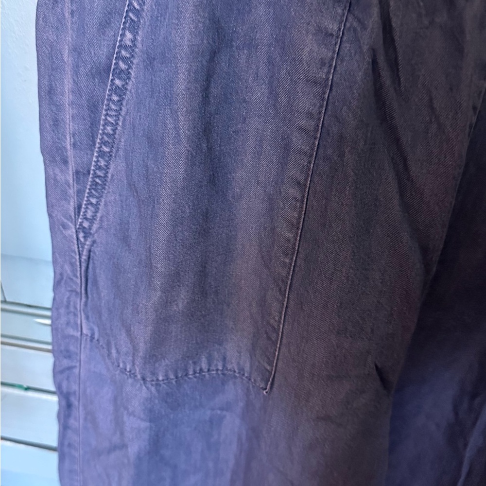 Splendid Blue Denim Sleeveless Pantsuit Jumper - Picture 2 of 6